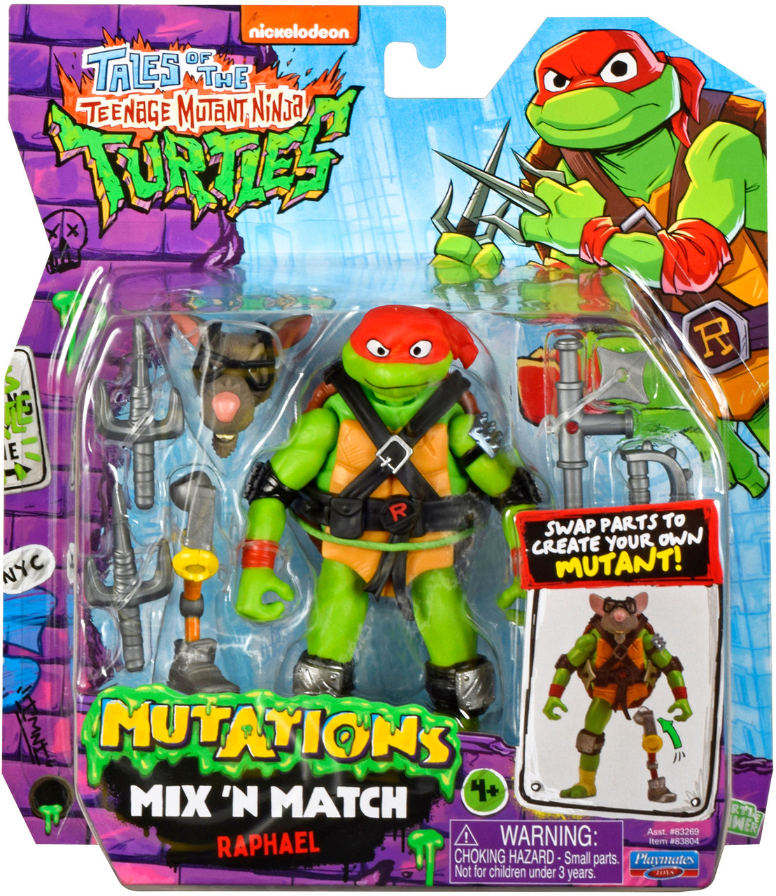 Teenage Mutant Ninja Turtles TV Basic Figure Mix n Match