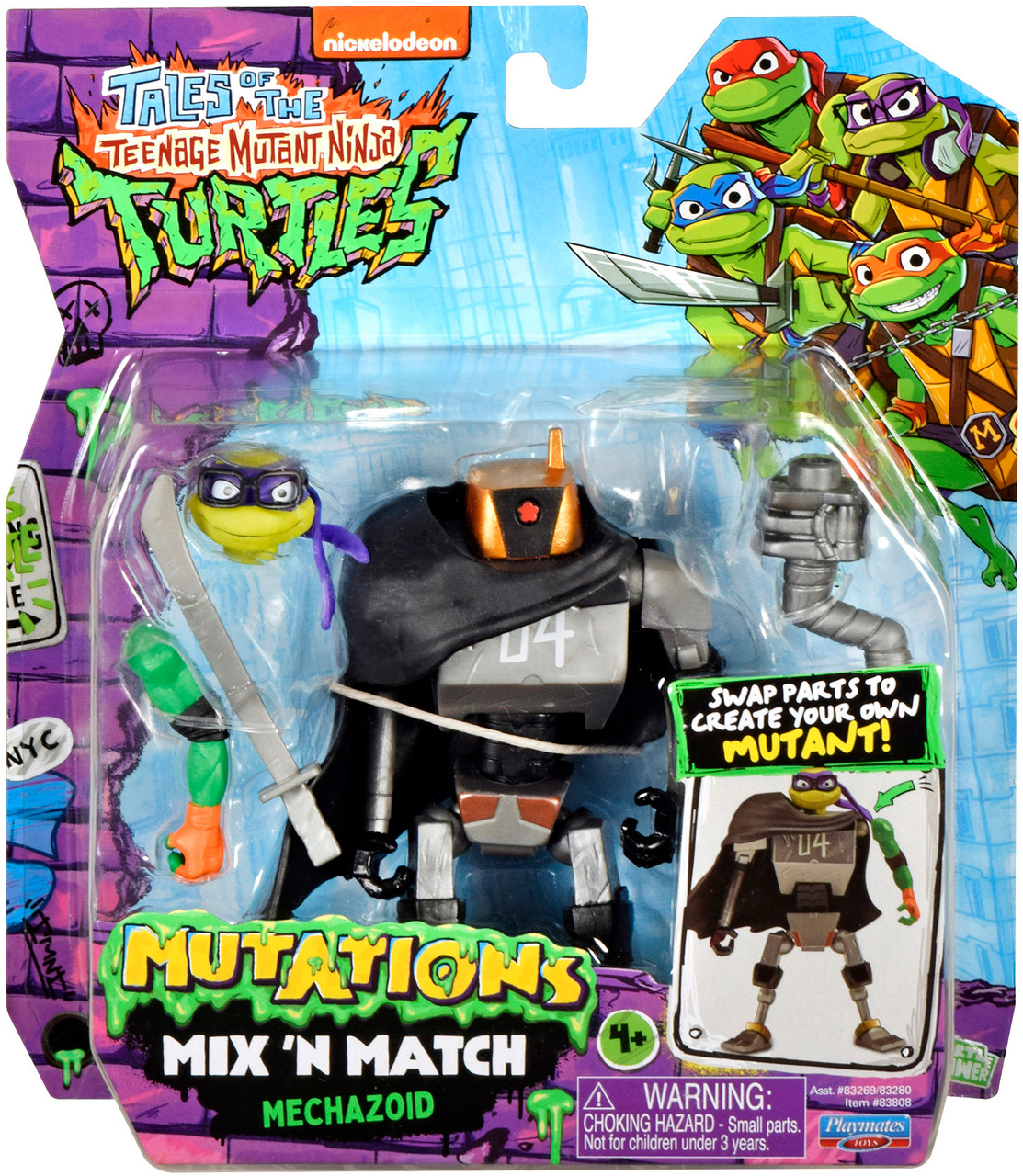 Teenage Mutant Ninja Turtles Basic Figure Mix n Match