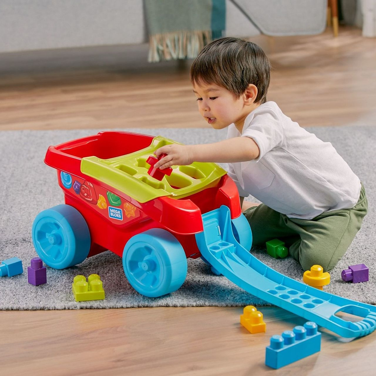 First Builders Shape Sorting Wagon First Builders Shape Sorting Wagon