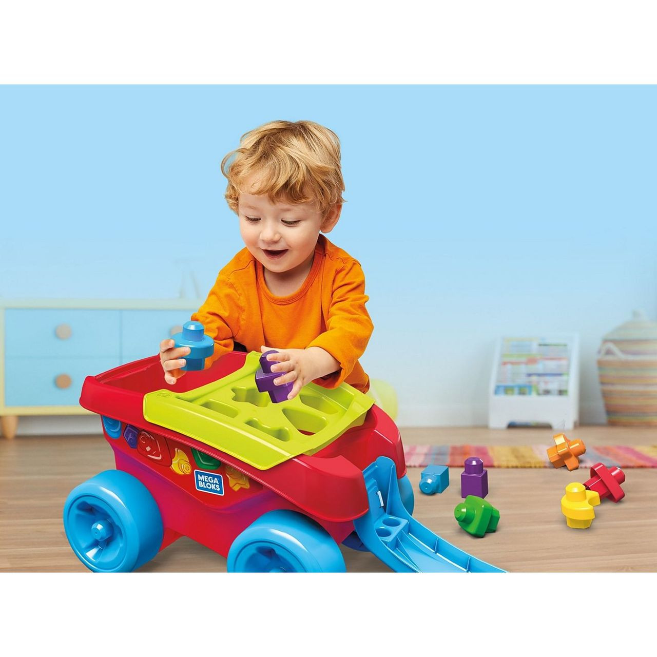 First Builders Shape Sorting Wagon First Builders Shape Sorting Wagon