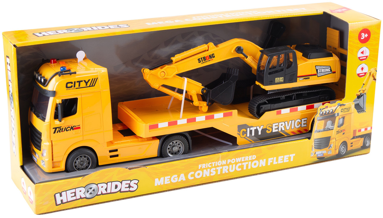Hero Rides - Friction Powered Mega Construction Fleet