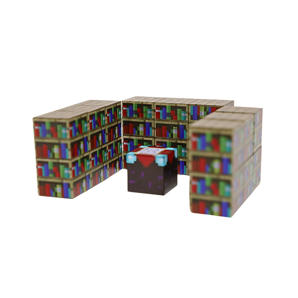 Wondercubes Crafting Blocks Enchant Desk  - Magnetic Blocks 17pcs 