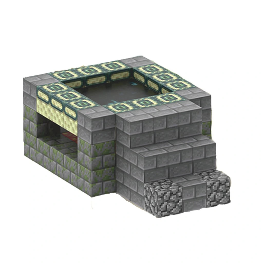 Wondercubes Magnetic Blocks - Portal End Building