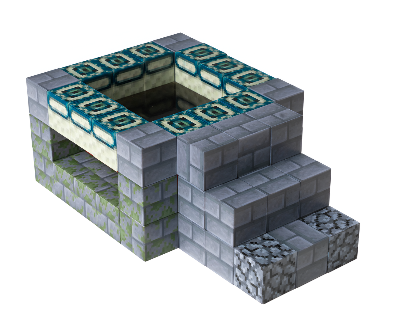 Wondercubes Magnetic Blocks - Portal End Building