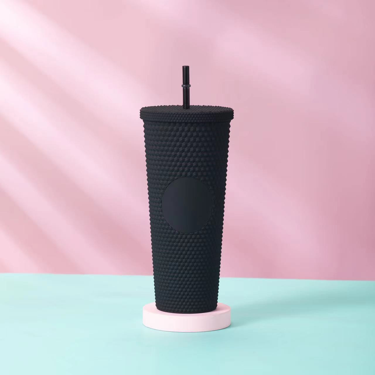Black Studded Tumbler 700ml 