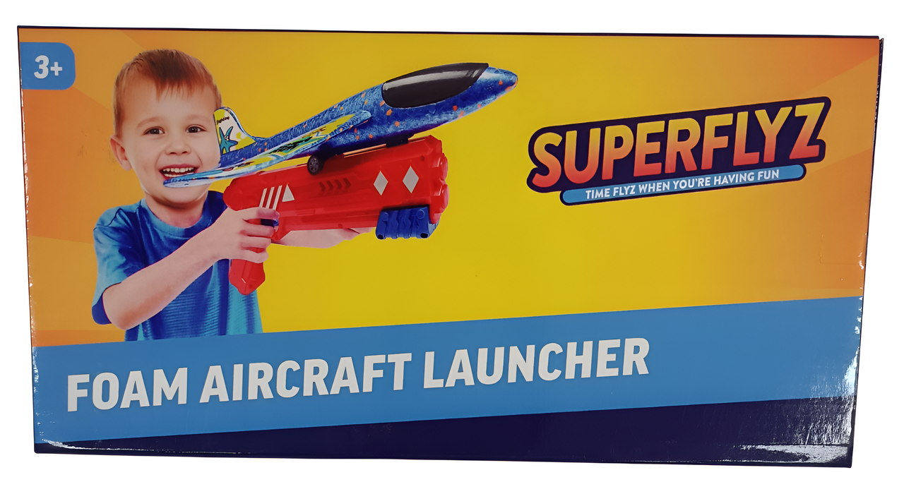 Superflyz Foam Aircraft Gun