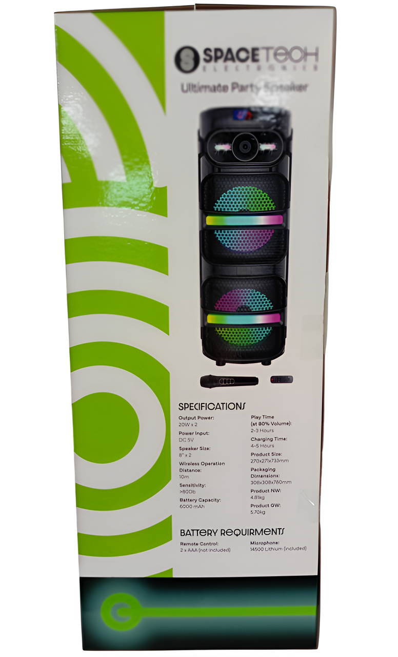X-rave Mega Drop Party Speaker