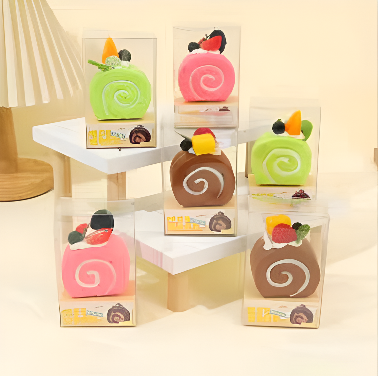 Squishy Bakery - Creamy Swiss Roll 