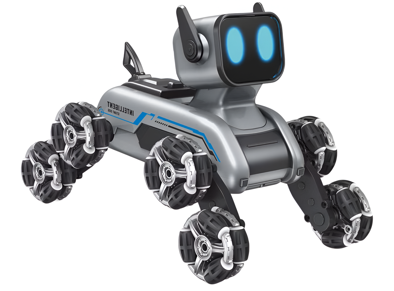 AI Stunt Robo Dog with Dual Remote