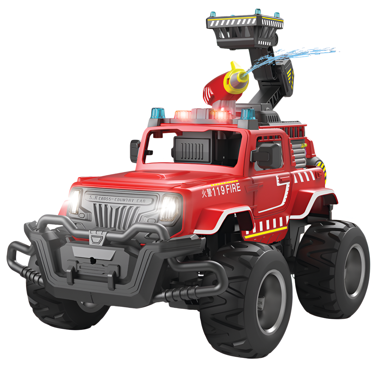 RC Rescue Car with Water Spray 