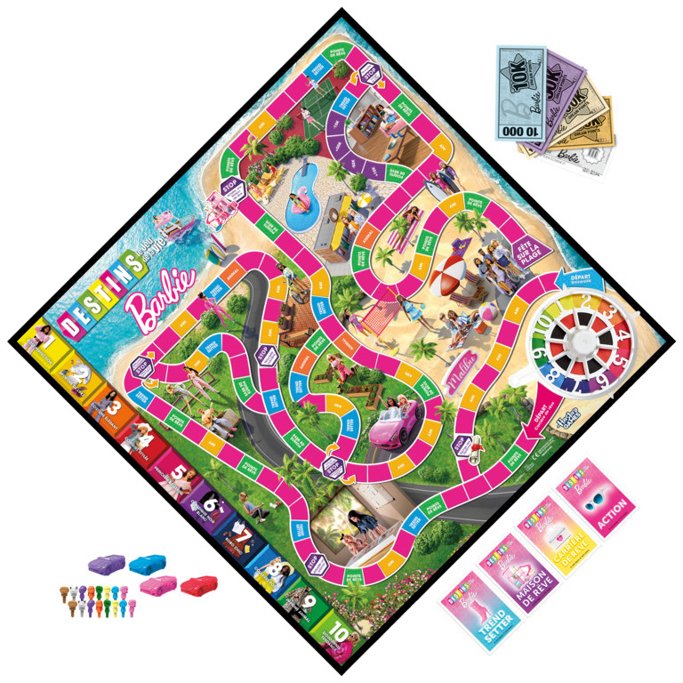 The Game of Life: Barbie Edition Board Game