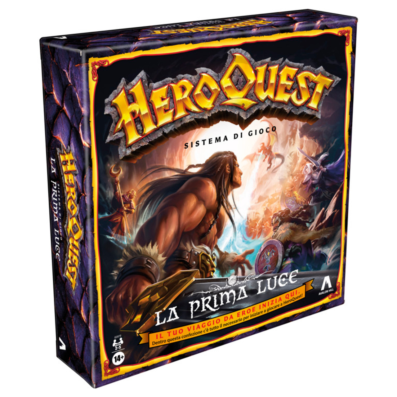 Avalon Hill HeroQuest First Light Game System Board Game