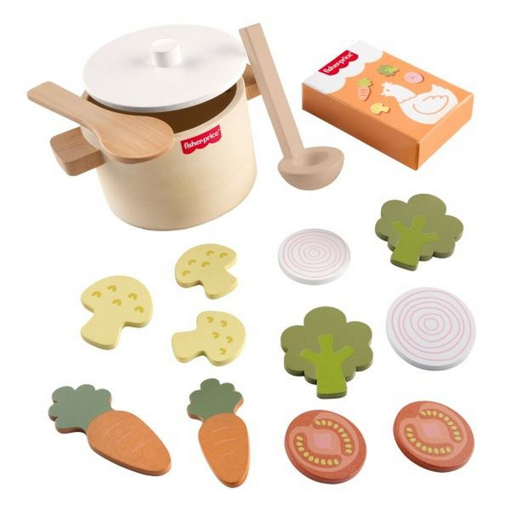 Fisher-Price Tiny Garden Wooden Soup Set