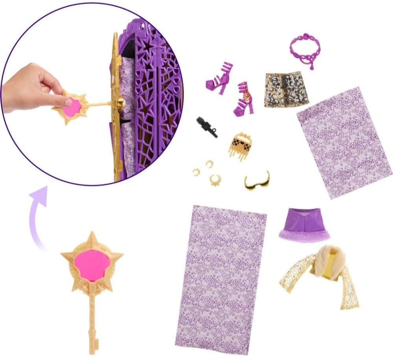 Monster High Skulltimate Secrets: Hauntlywood Mysteries Clawdeen Wolf Doll