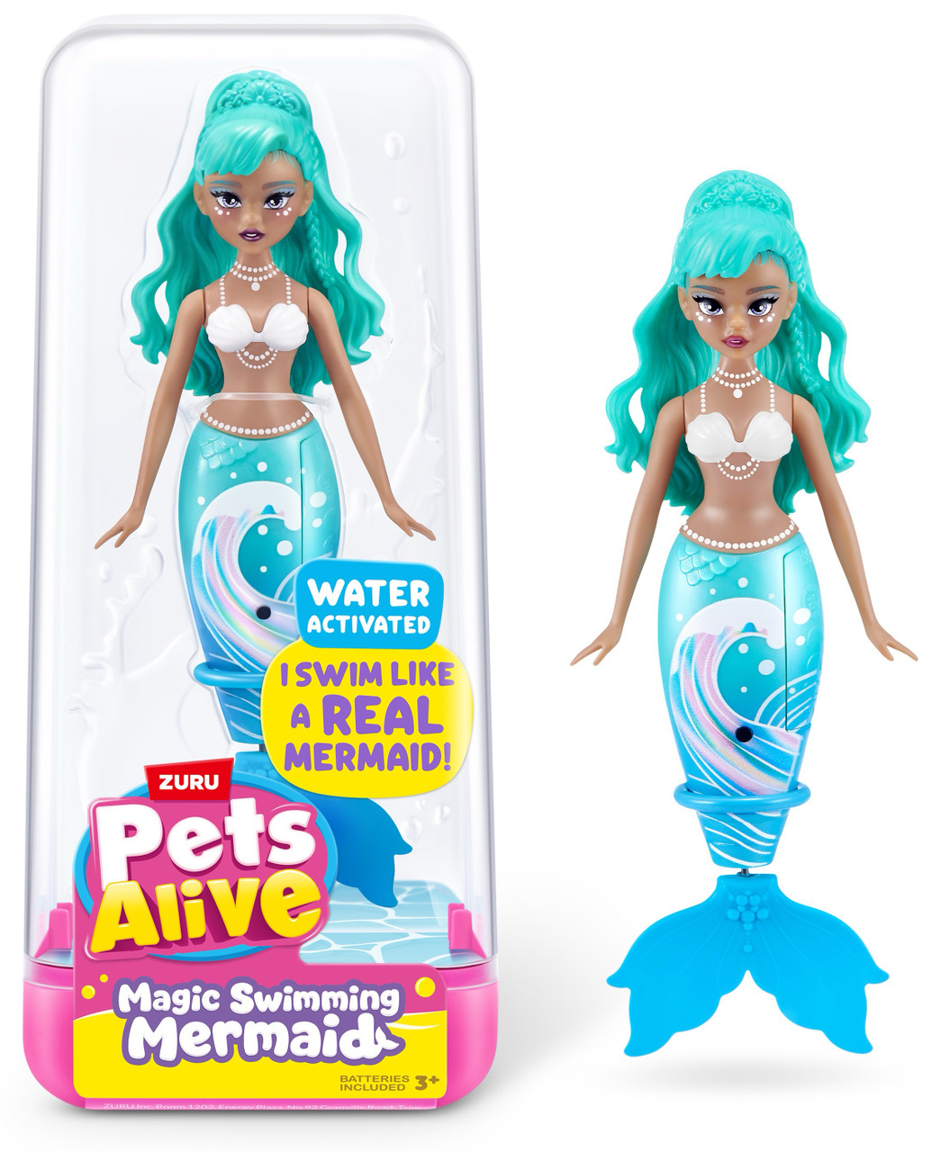 Zuru Pet's Alive Swimming Mermaid - Series 1