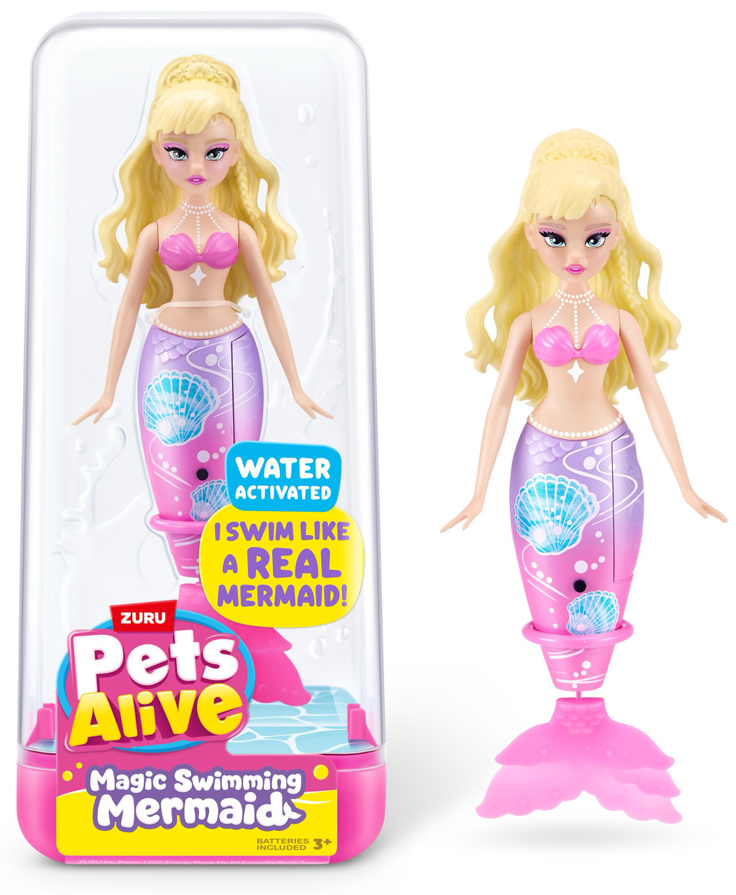Zuru Pet's Alive Swimming Mermaid - Series 1