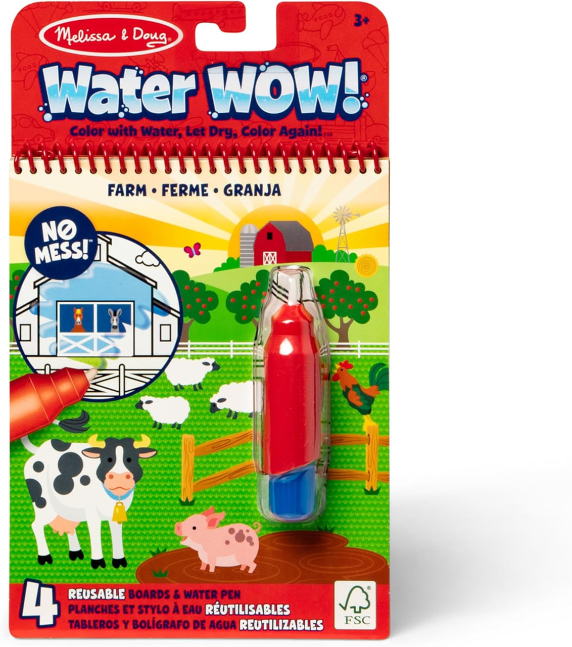 Melissa & Doug On The Go Water Wow! On The Farm Melissa & Doug On The Go Water Wow! On The Farm