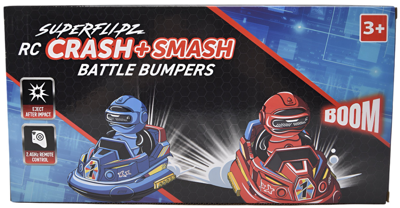 Superflipz - RC Bumper Car Two Pack