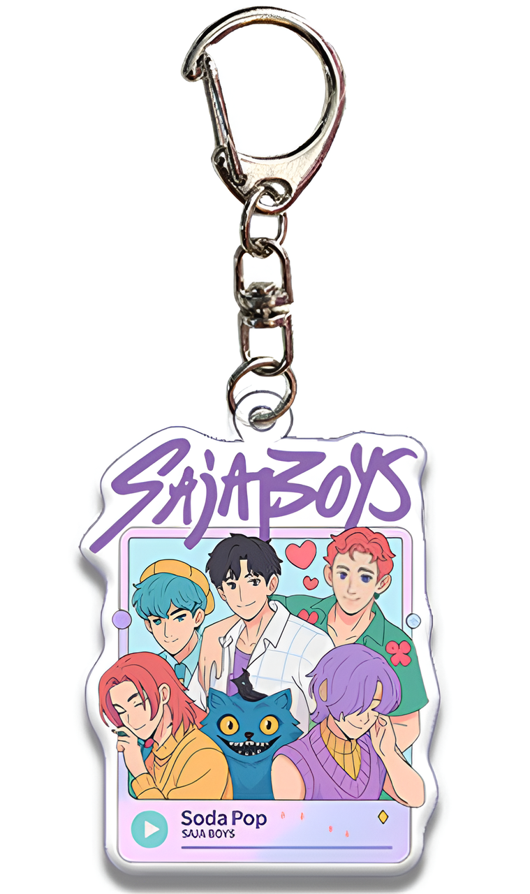 K-pop Demon Hunters - Saja Boys Soda Pop Album Key 