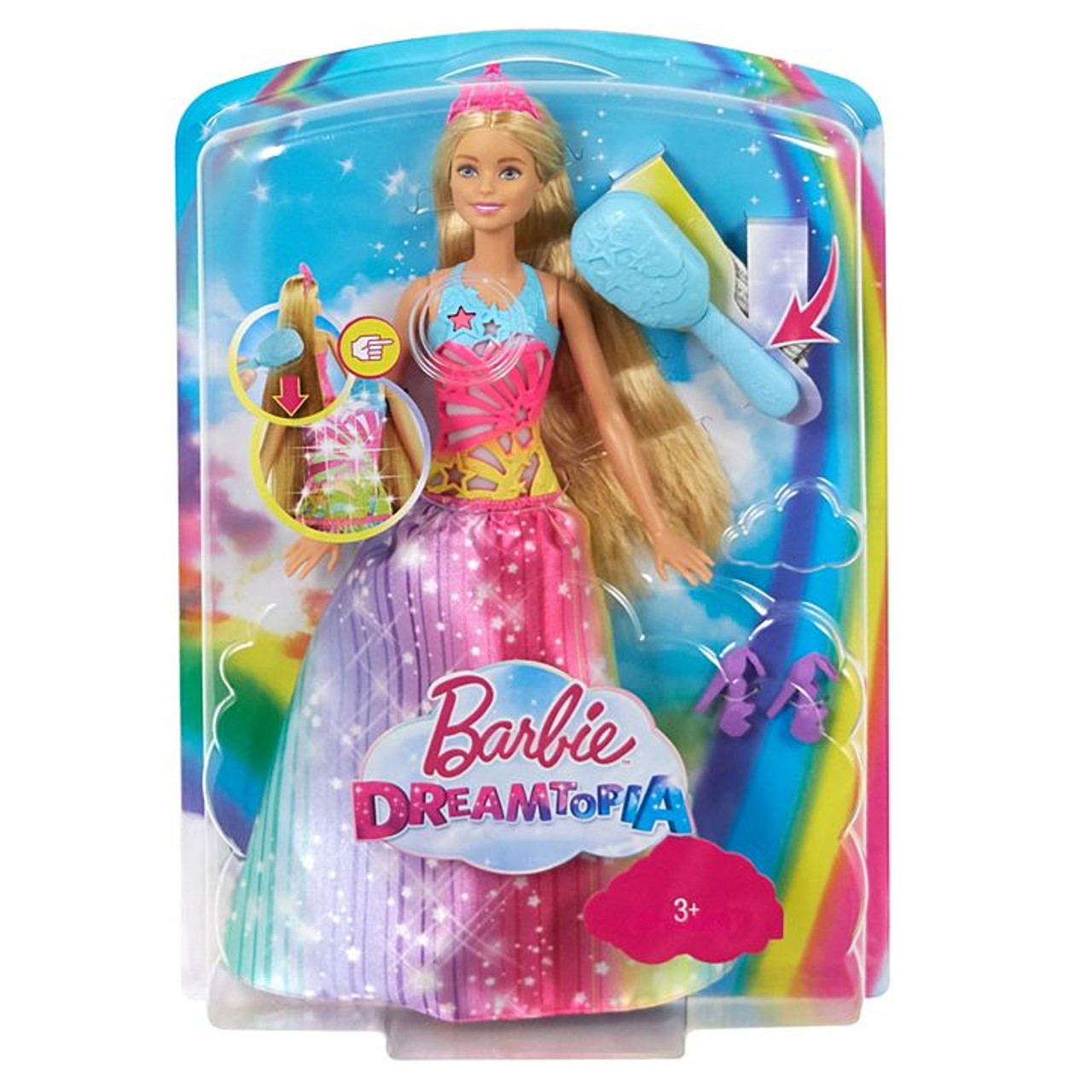 brush and sparkle barbie