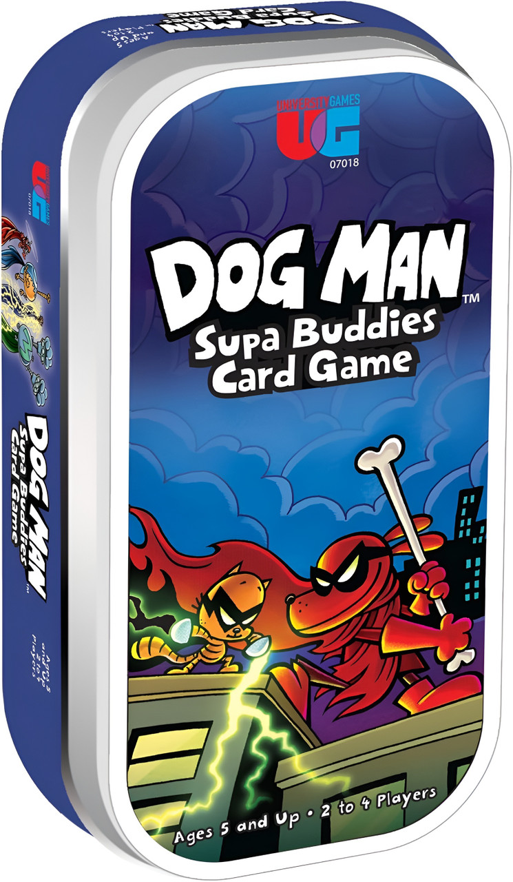 Dog Man Supa Buddies Card Games