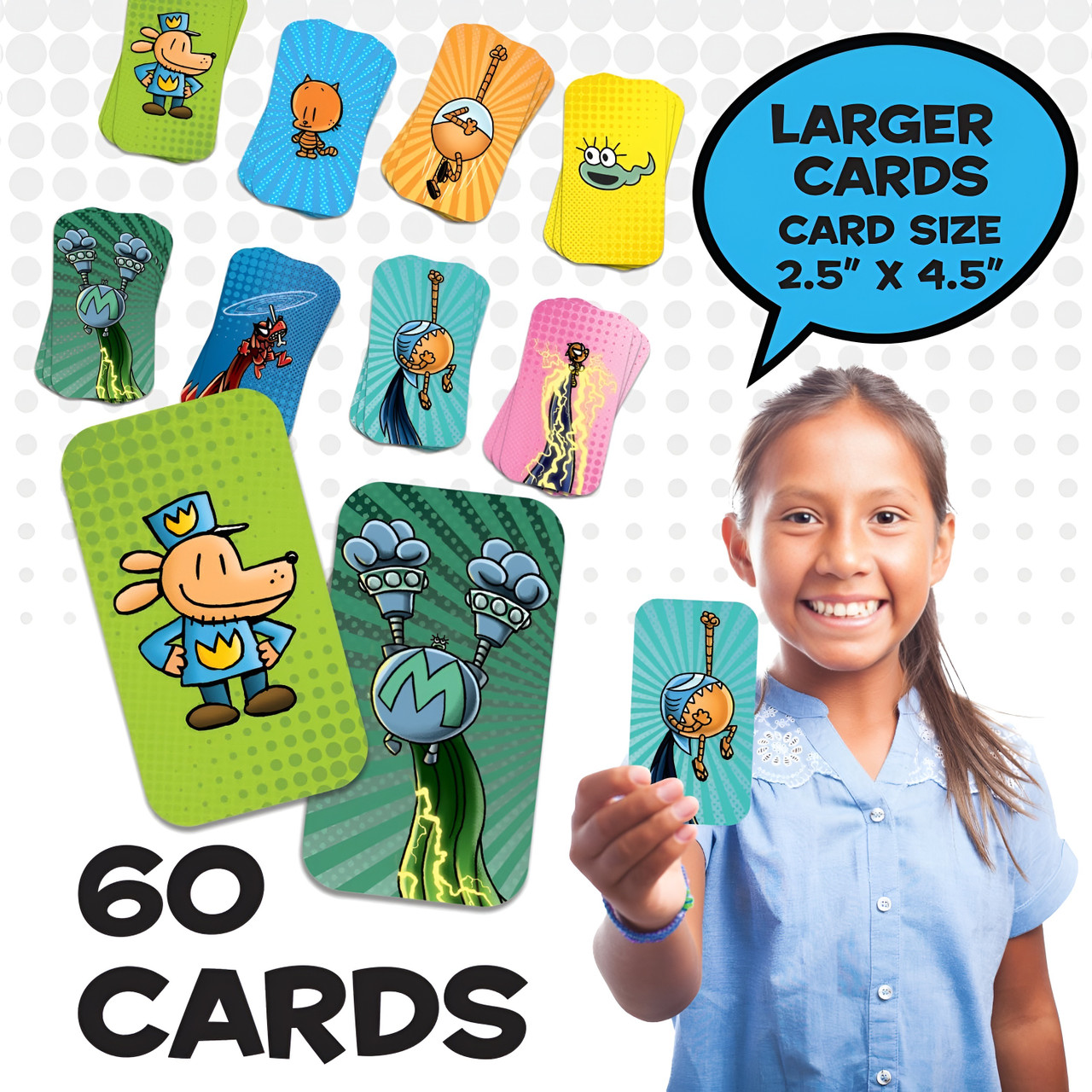 Dog Man Supa Buddies Card Games