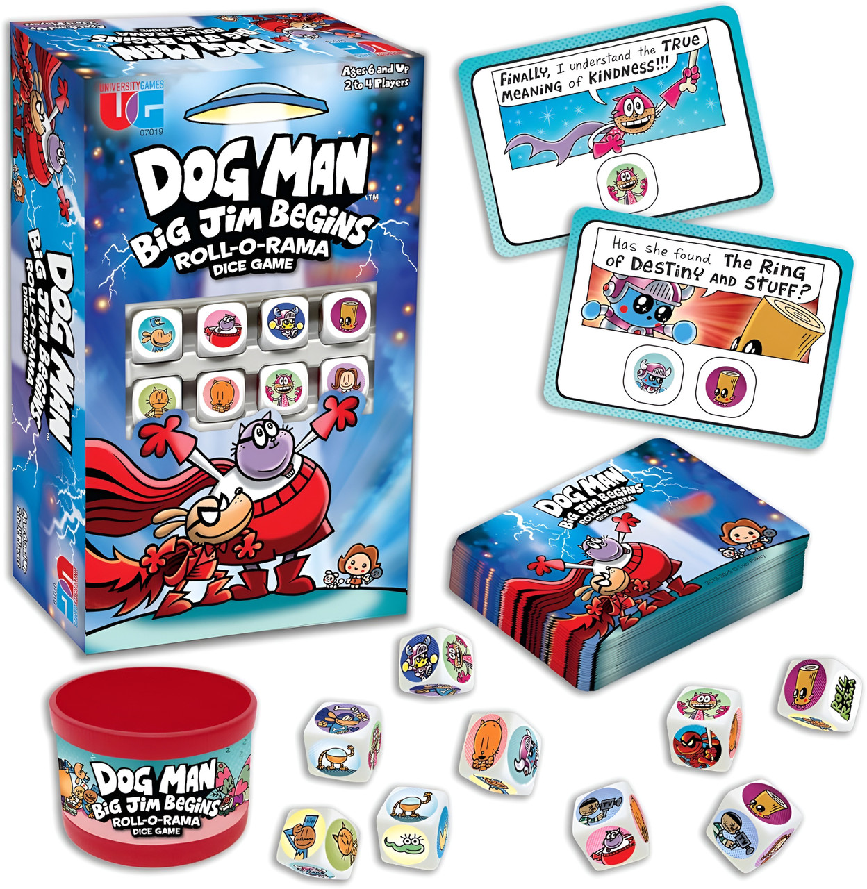 Dog Man Big Jim Begins Dice Game