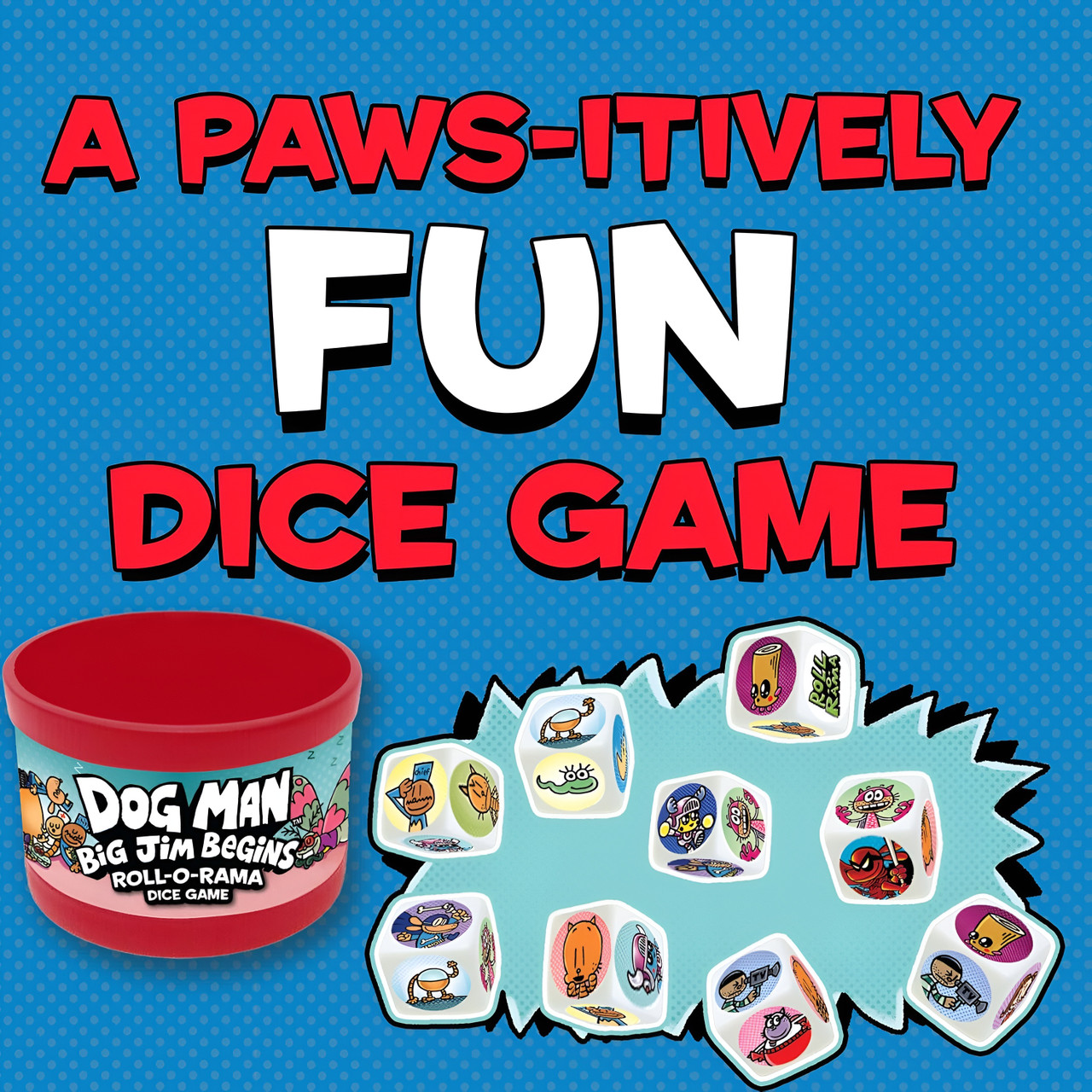 Dog Man Big Jim Begins Dice Game