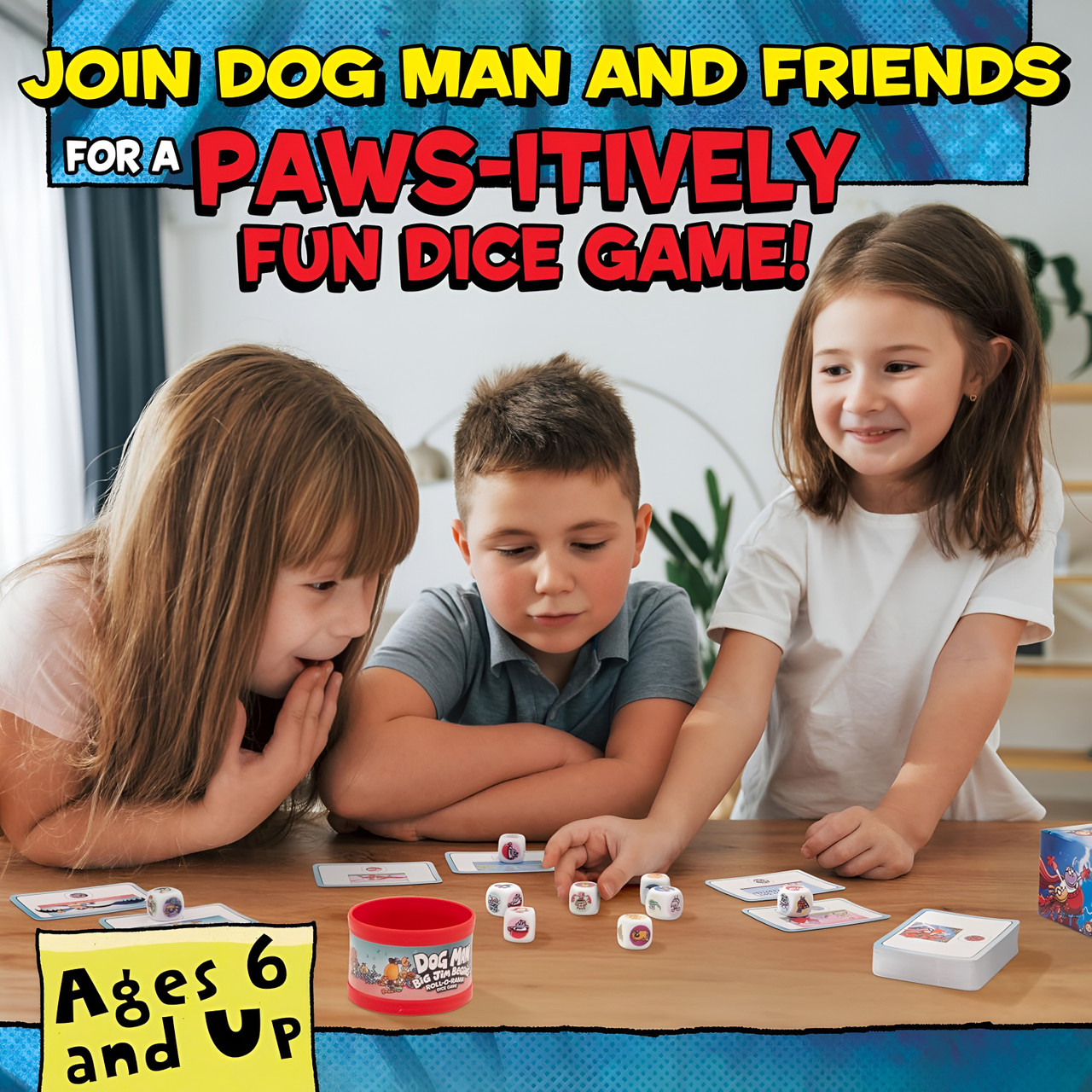 Dog Man Big Jim Begins Dice Game