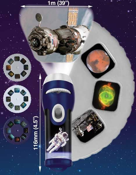 Brainstorm Toys Space Torch & Projector