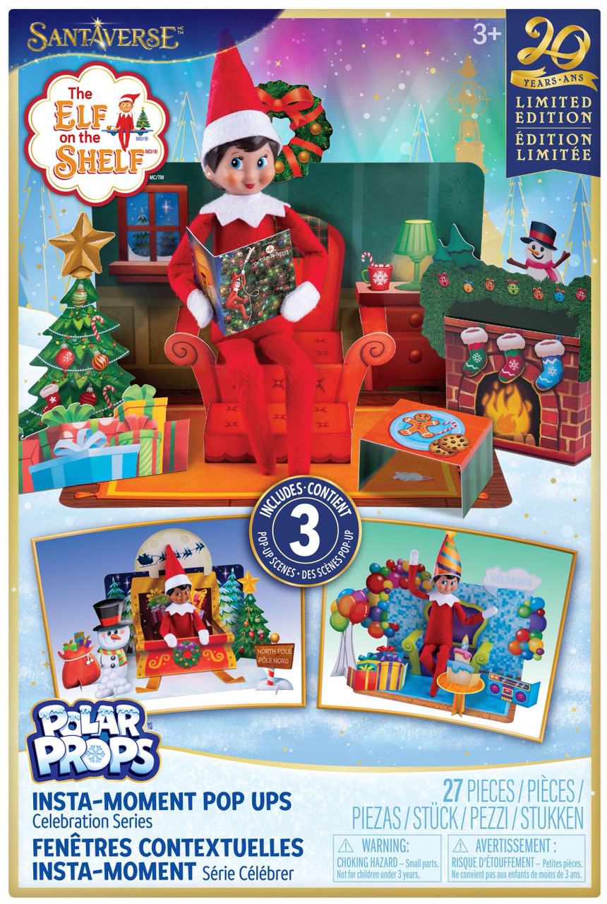 The Elf on the Shelf - Polar Props 20th Anniversary Pop Ups