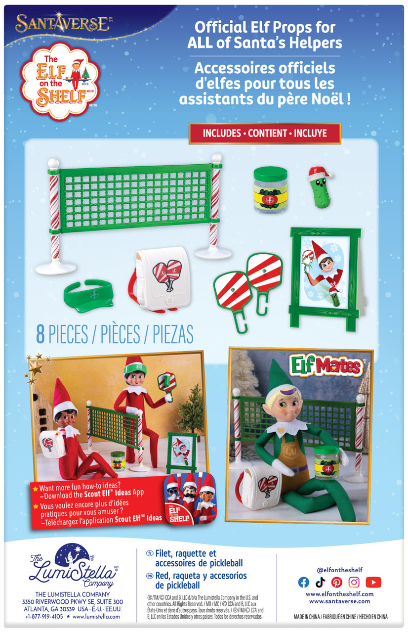 The Elf on the Shelf - Polar Props Pickleball Set