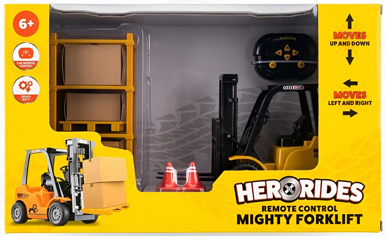 Hero Rides Remote Control Mighty Forklift 