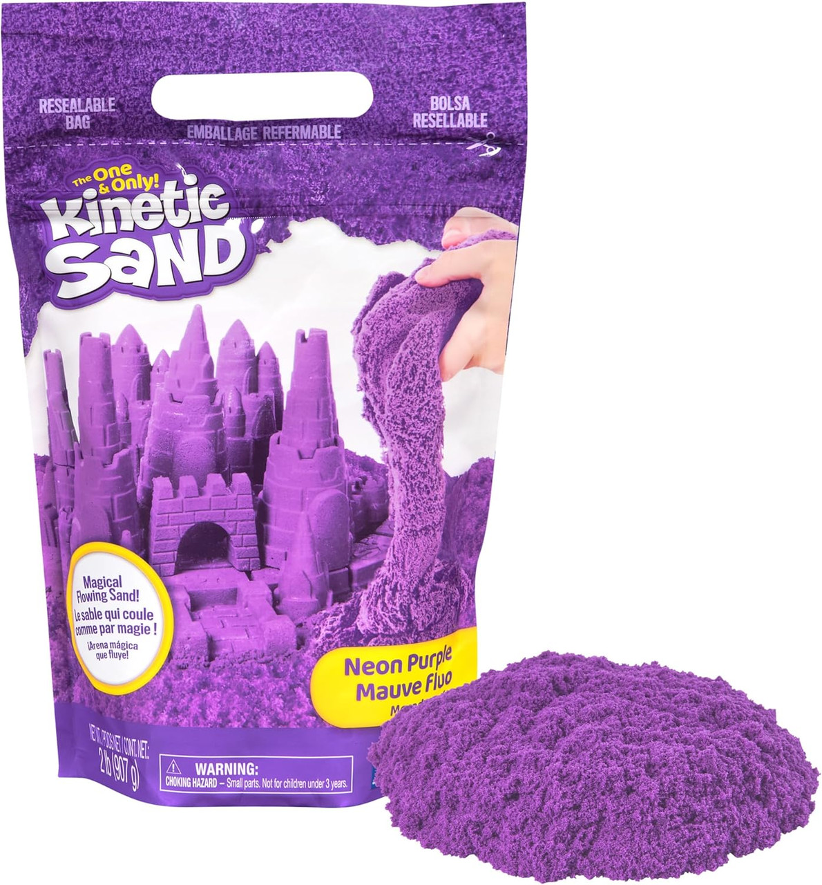 Kinetic Sand 2lb Colour Bag Purple
