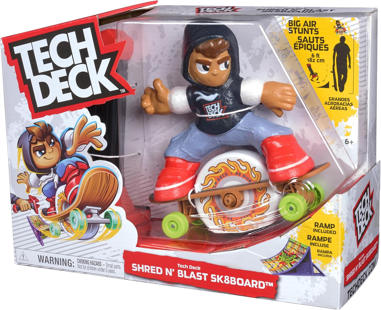 Tech Deck Shred N' Blast Sk8board