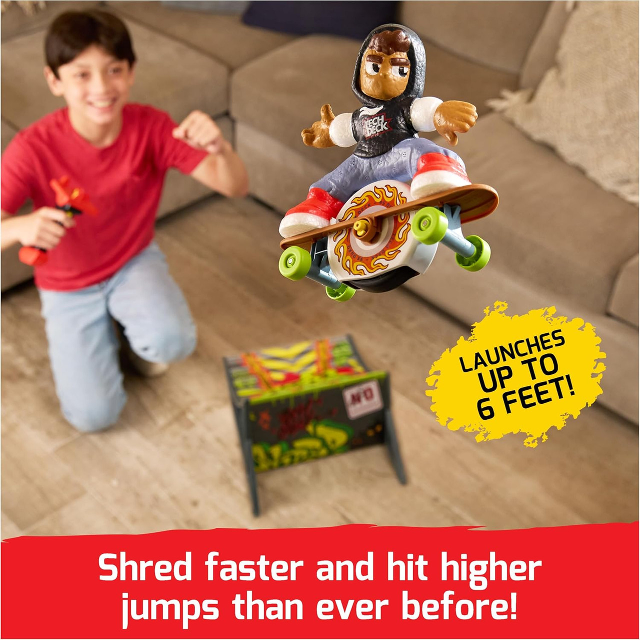 Tech Deck Shred N' Blast Sk8board