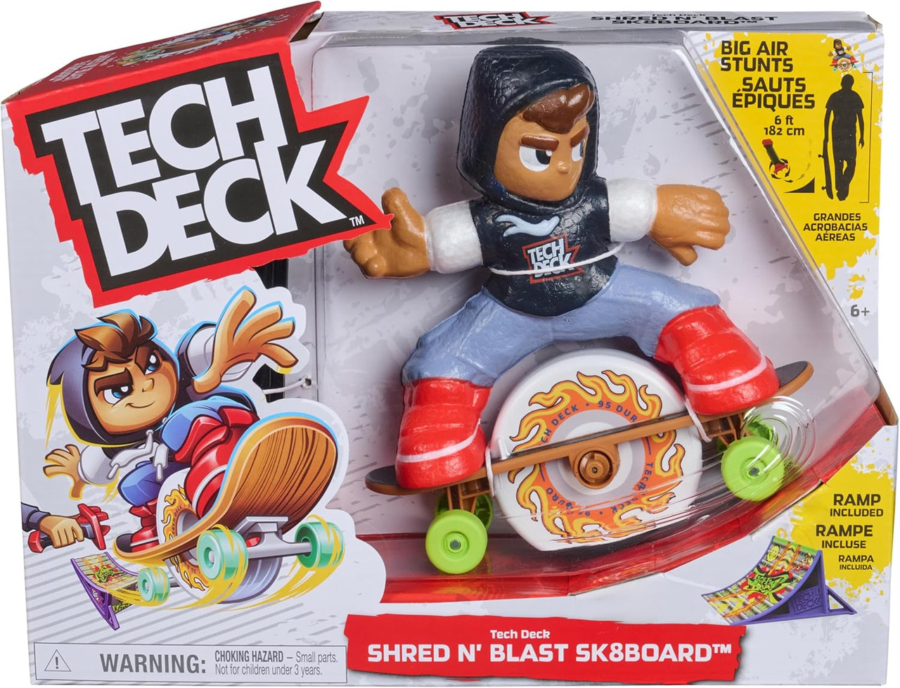 Tech Deck Shred N' Blast Sk8board