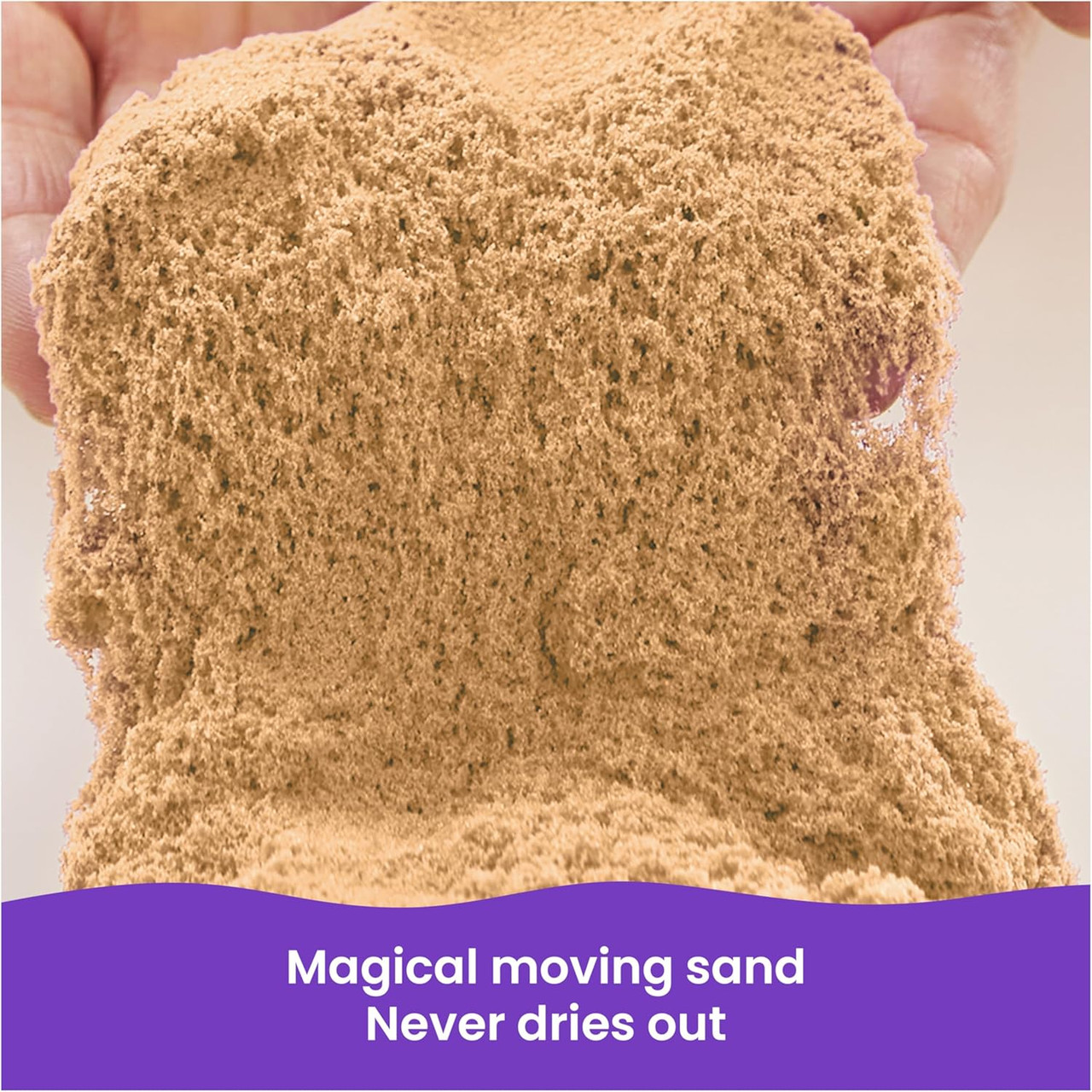 Kinetic Sand 5.5Lbs (2.5Kg) Natural Brown Play Sand