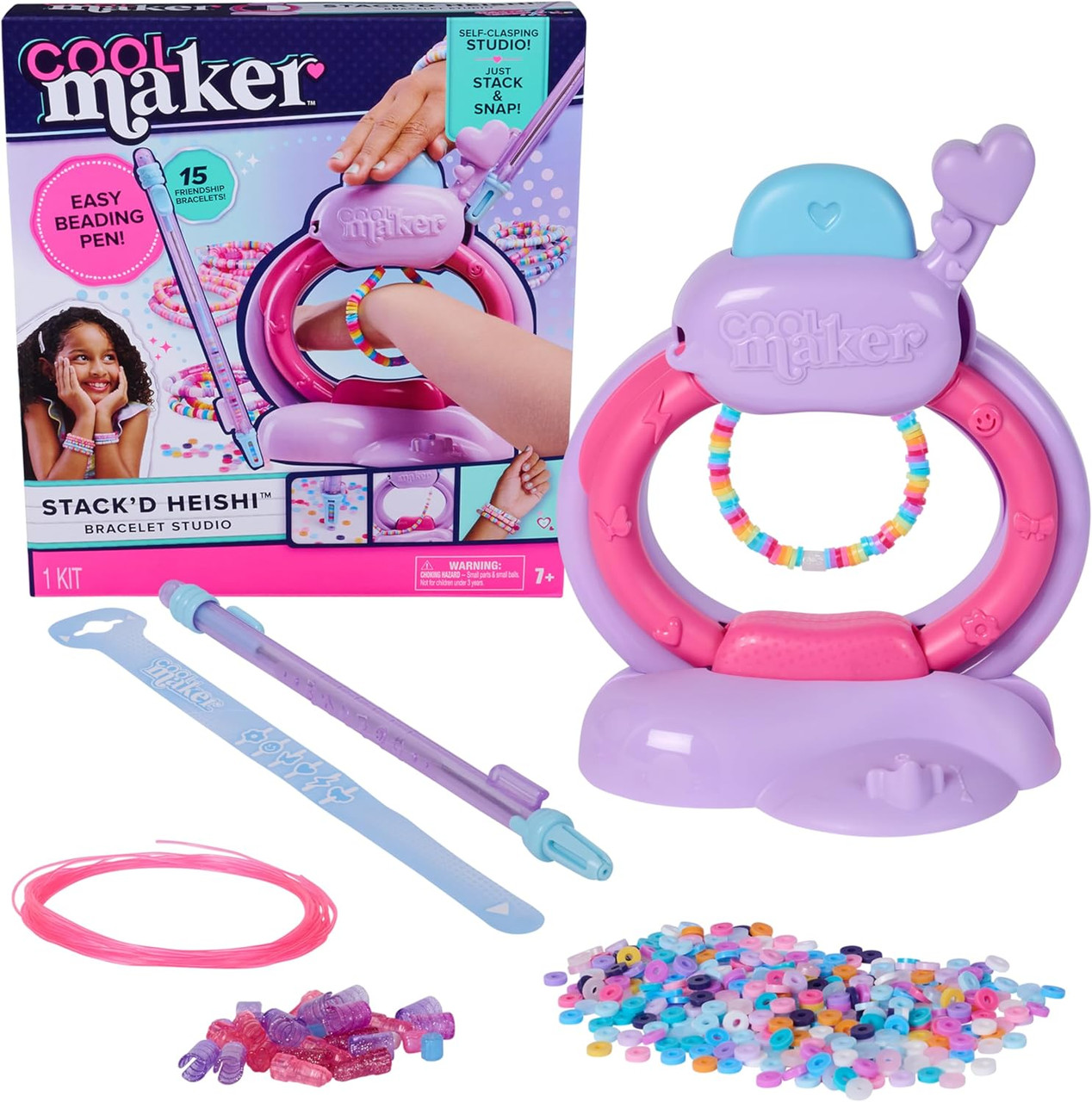 Cool Maker Stack'd Heishi Studio Bracelet Making Kit