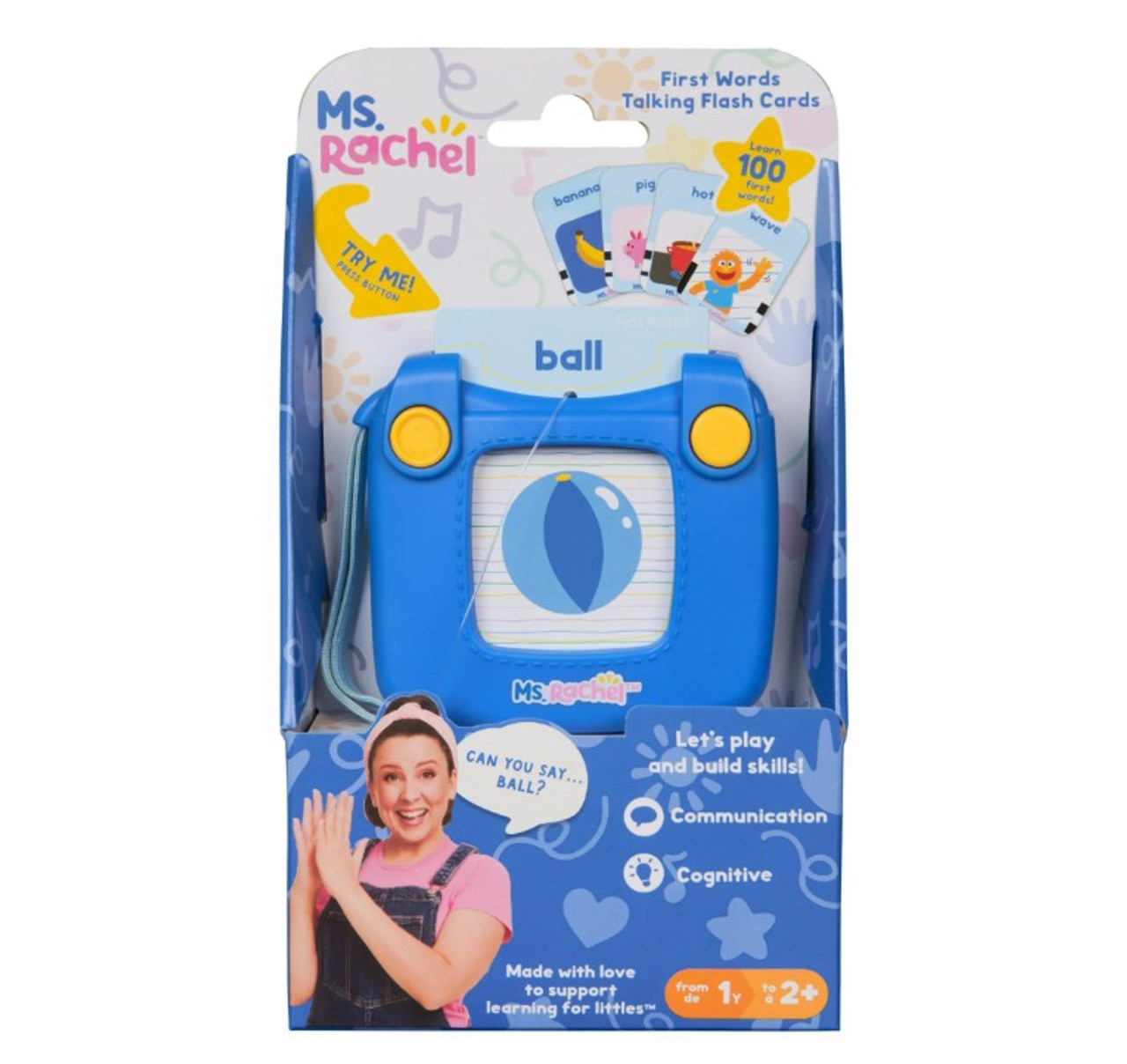 Ms. Rachel First Words Talking Flash Cards