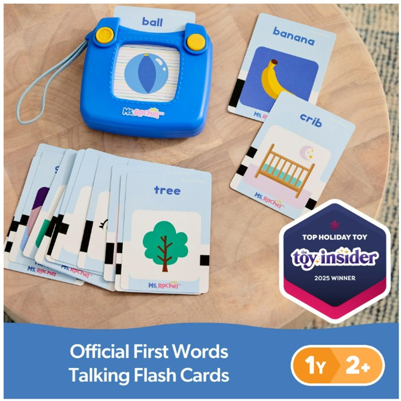 Ms. Rachel First Words Talking Flash Cards