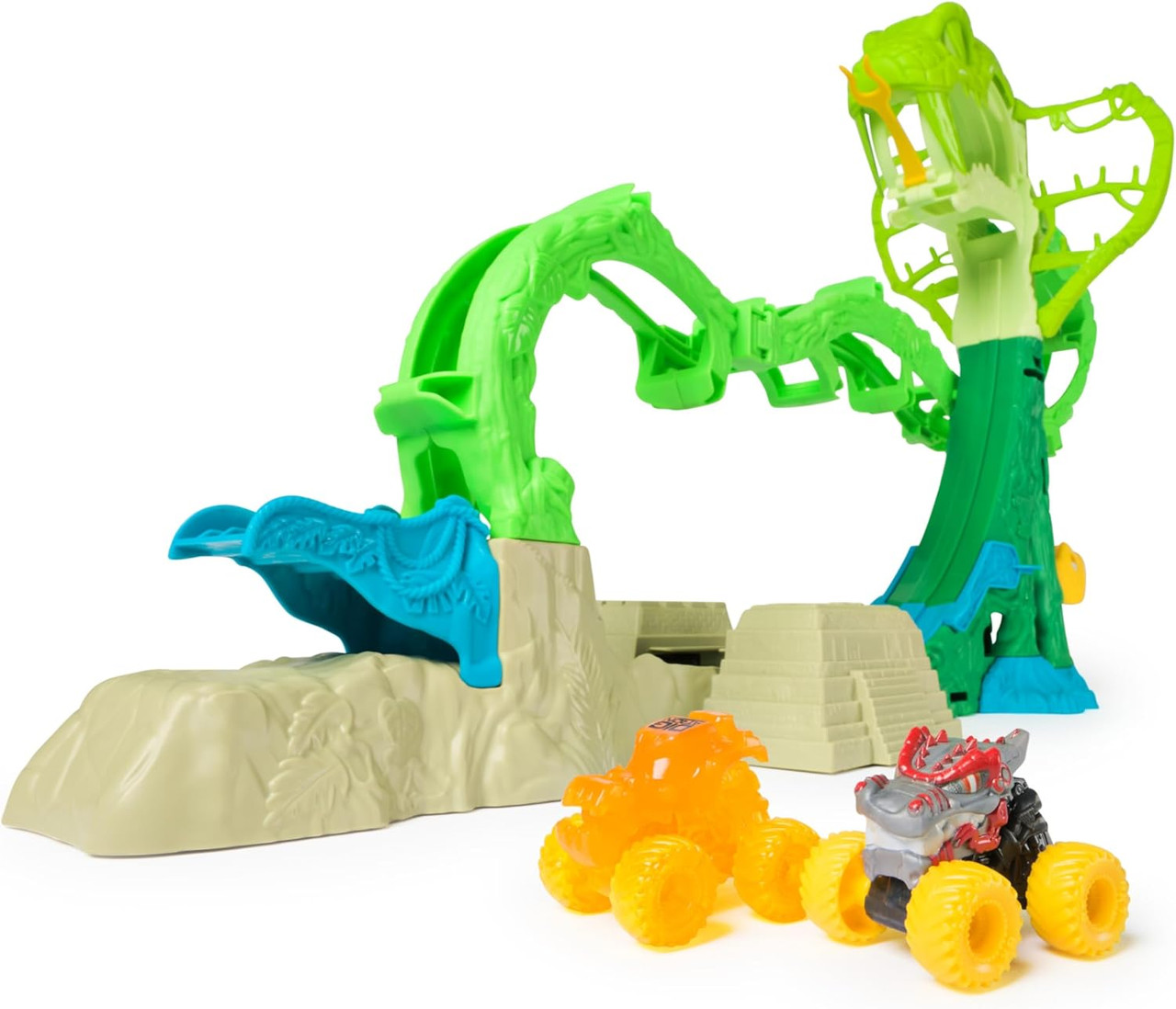 Monster Jam Mini Cobra Booster Playset Monster Jam Mini Cobra Booster Playset