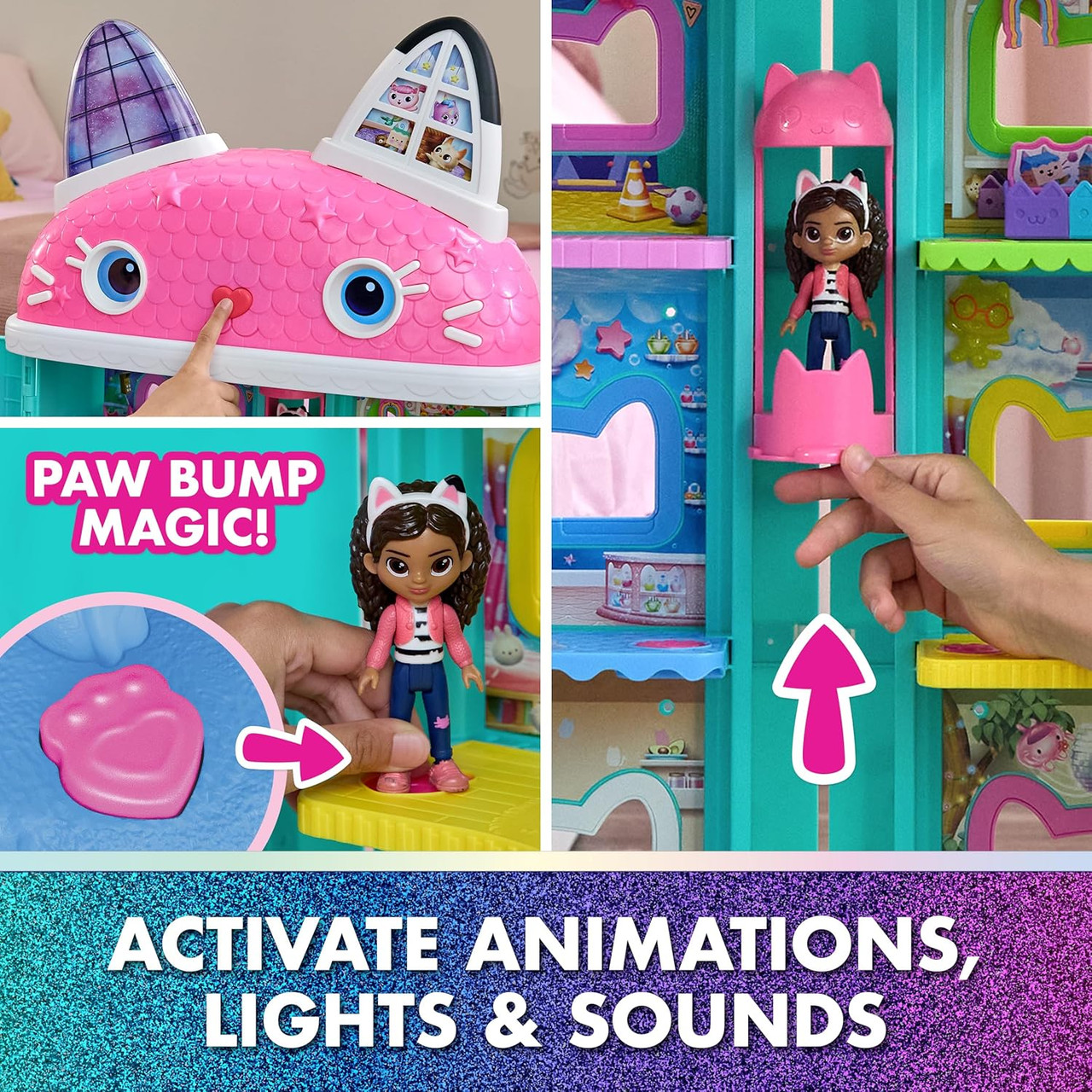 Gabby's Dollhouse: The Movie Meow-mazing Interactive Dollhouse Gabby's Dollhouse: The Movie Meow-mazing Interactive Dollhouse
