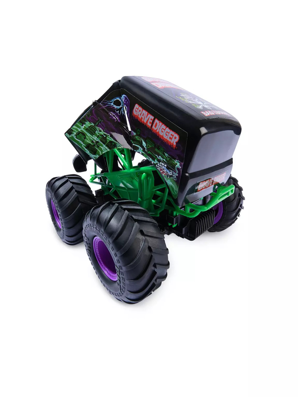 Monster Jam 1:15 Remote Control Smash & Bash Grave Digger Monster Truck Monster Jam 1:15 Remote Control Smash & Bash Grave Digger Monster Truck