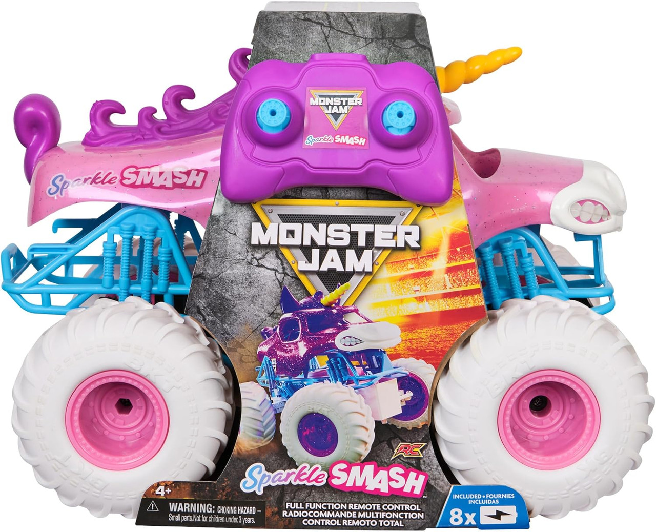 Monster Jam Rc 1:15 Sparkle Smash Monster Jam Rc 1:15 Sparkle Smash