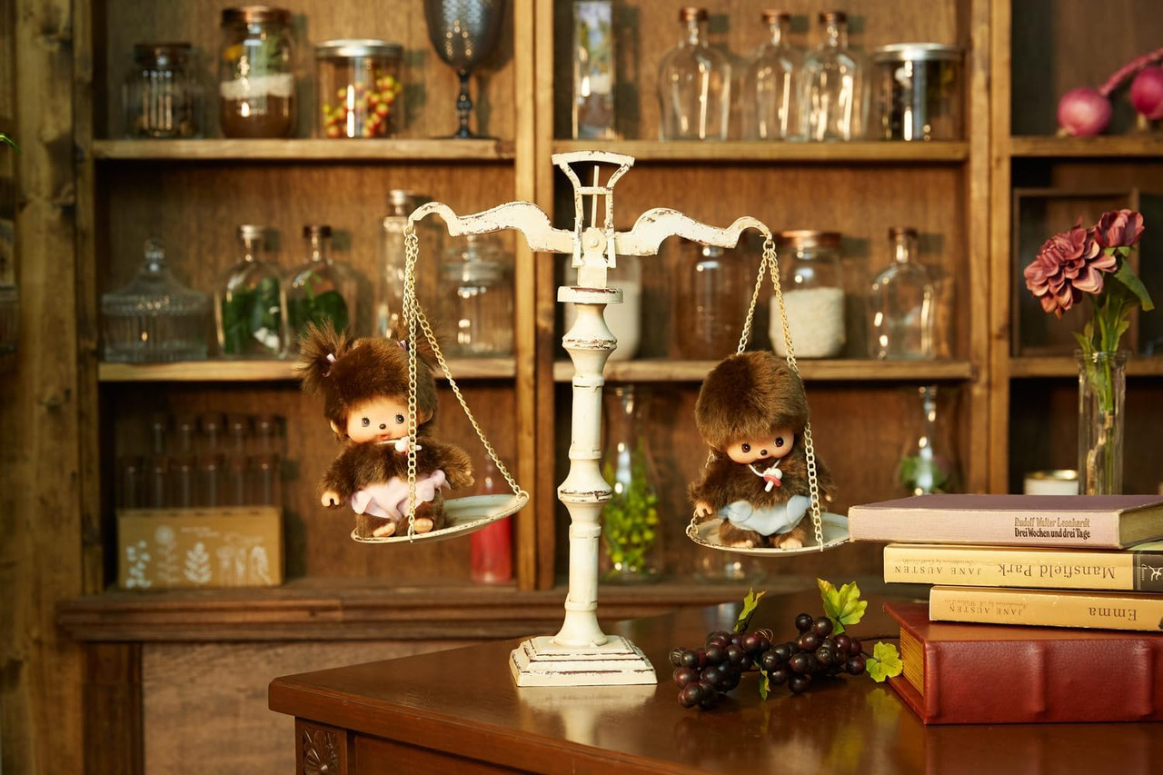 Monchhichi Bebichhichi Basic Bib Boy Plush Doll