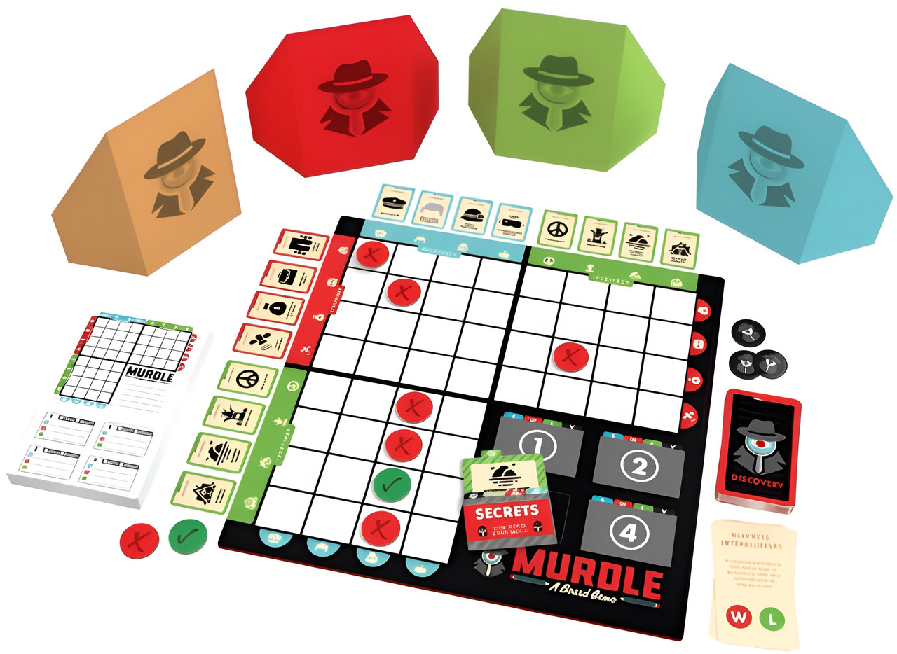 Murdle Board Game