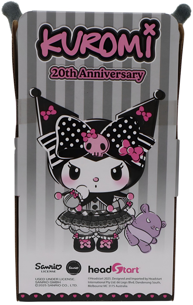 Kuromi & My Melody Small Anniversary Plush