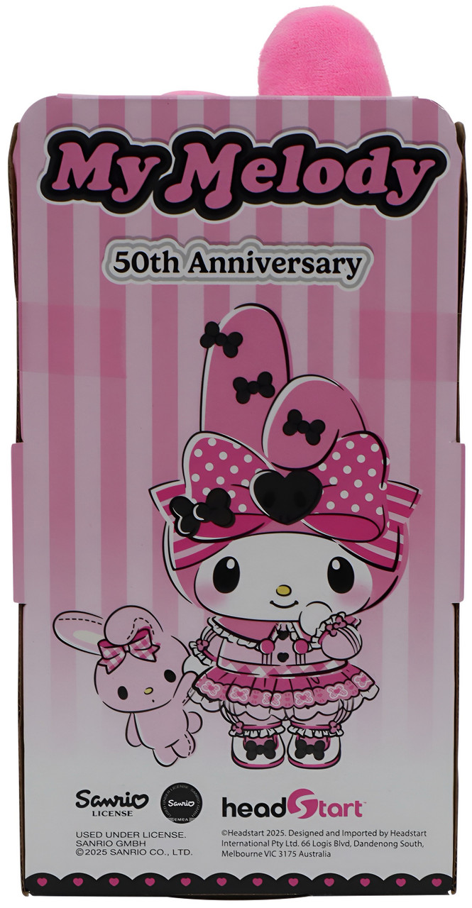 Kuromi & My Melody Small Anniversary Plush