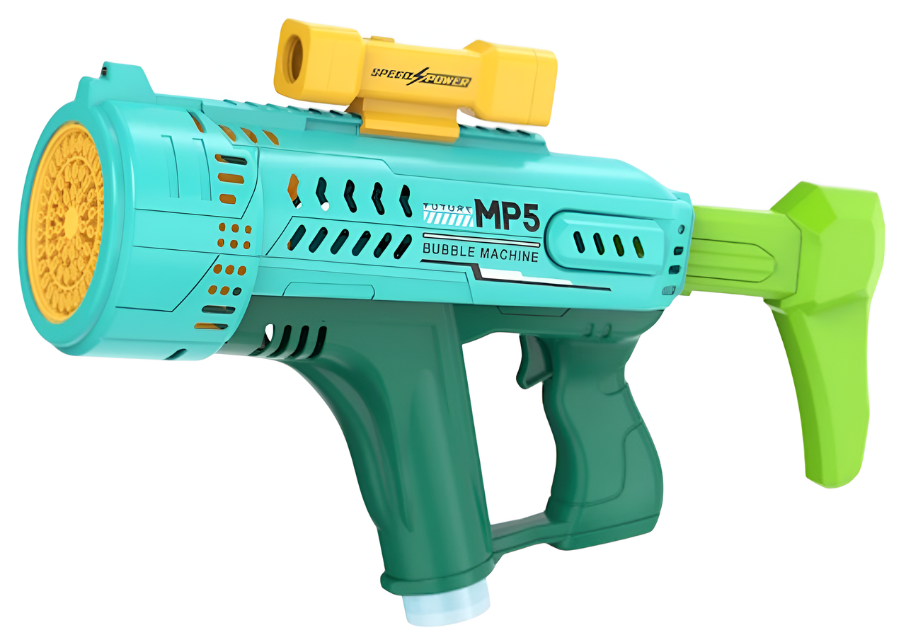 MP5 Bubble Gun Electric Bubble Machine 